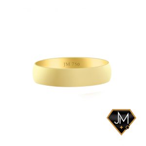 Aliança Itália Masc. em ouro 18k