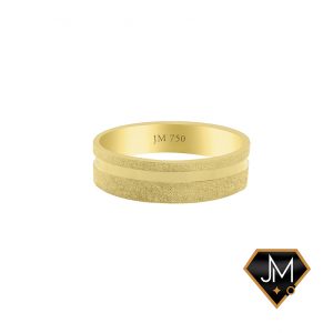 Aliança Canela Masc. em ouro 18k